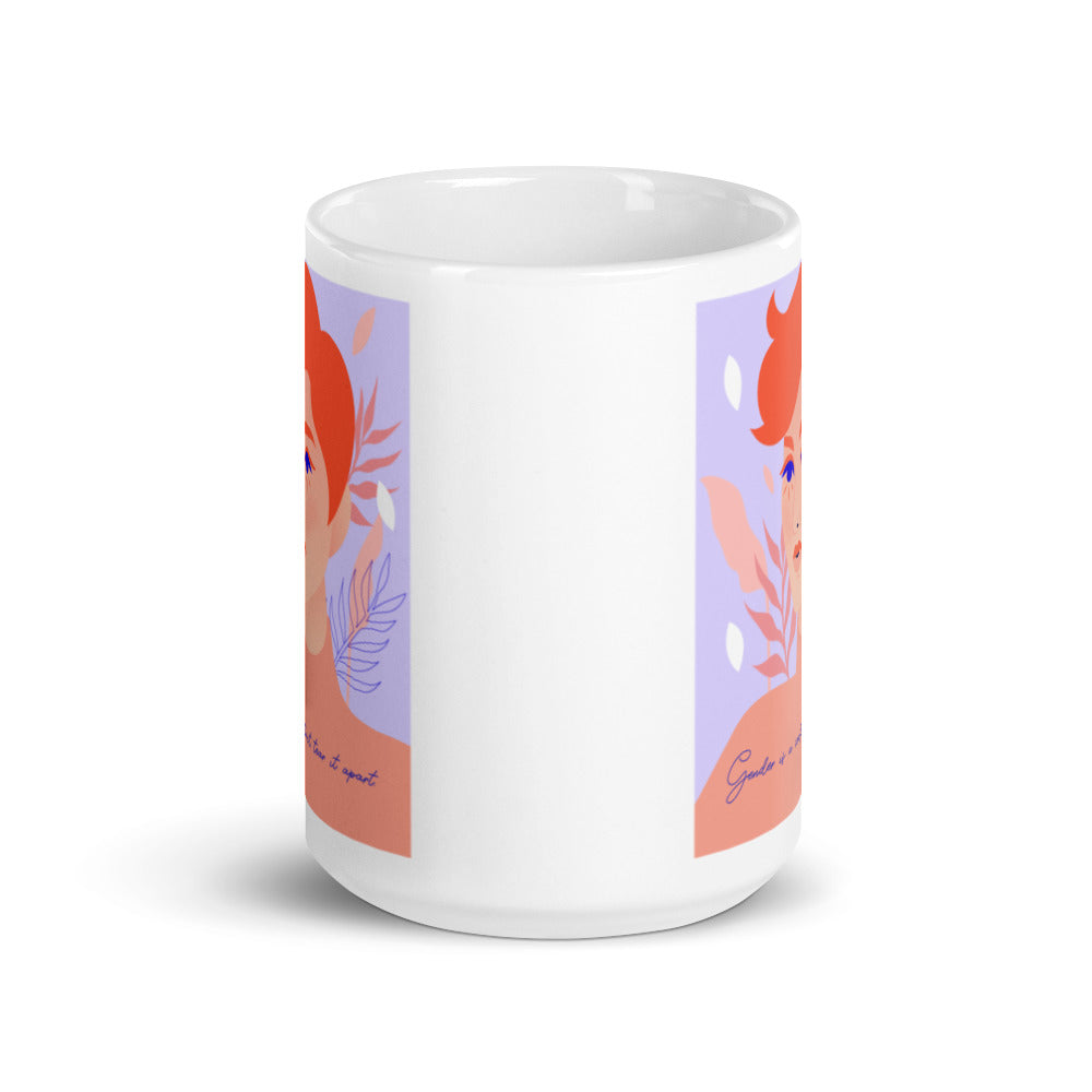 Gender Is A Construct Tear It Apart Mug
