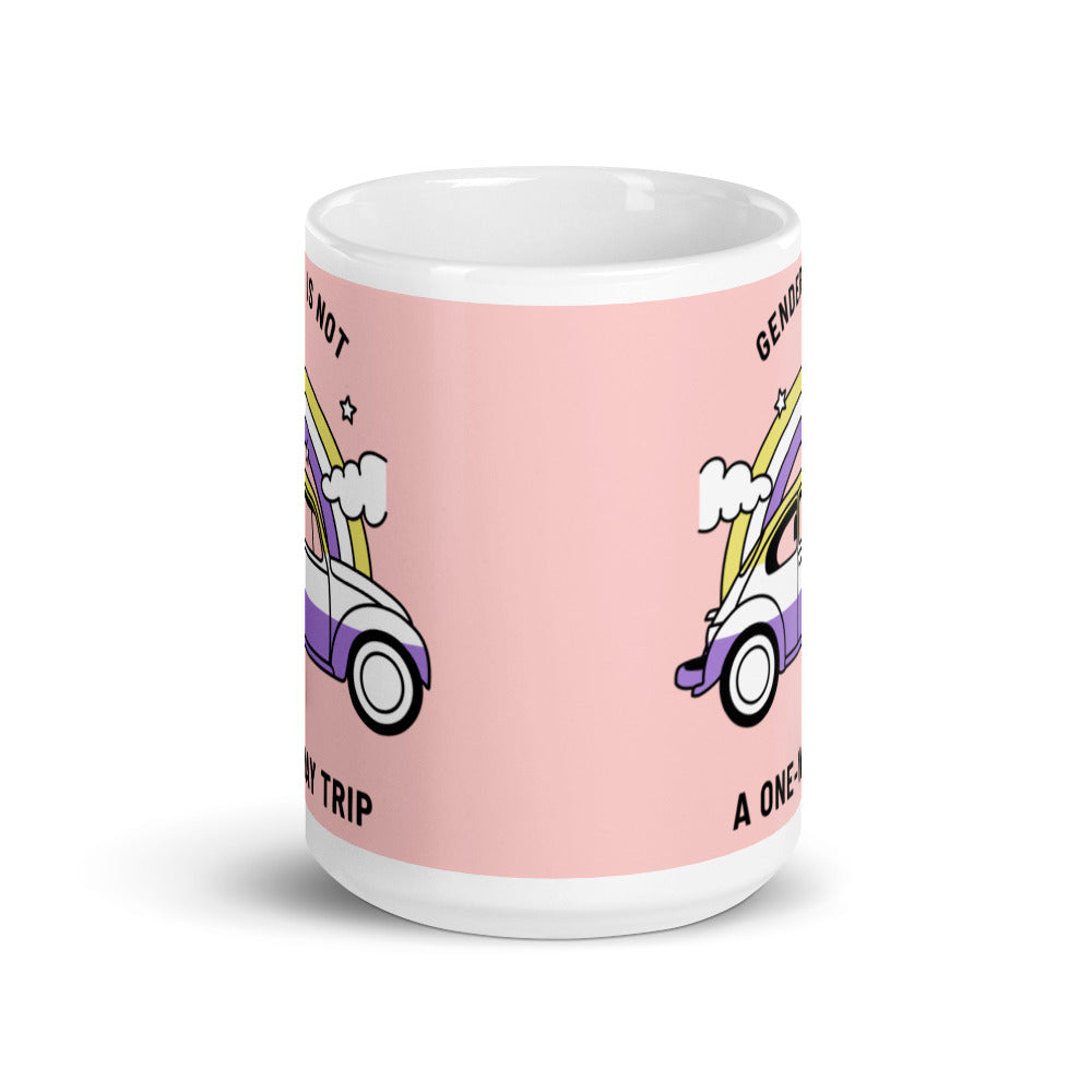 Gender Is Not A One-way Trip Mug