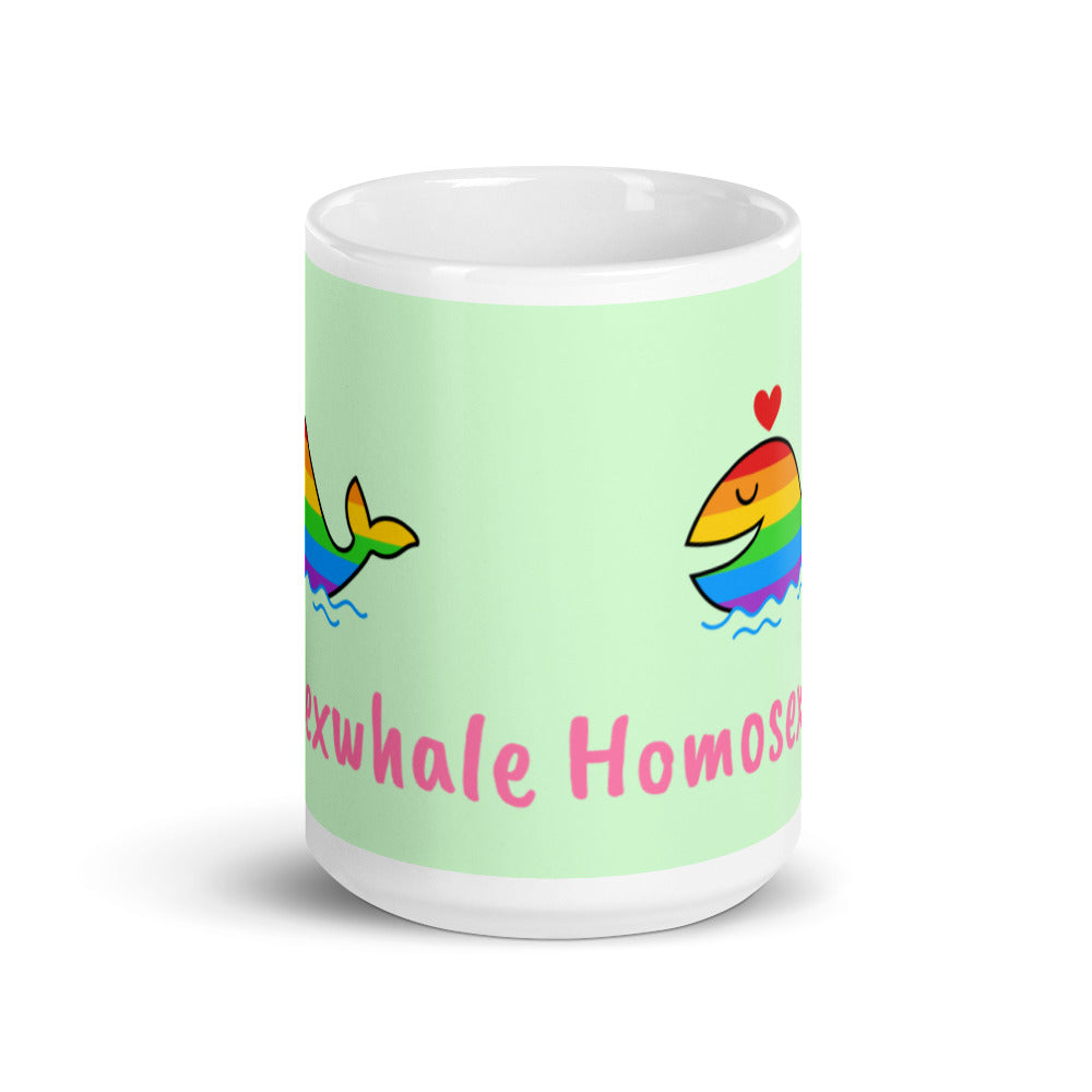 Homosexwhale Mug