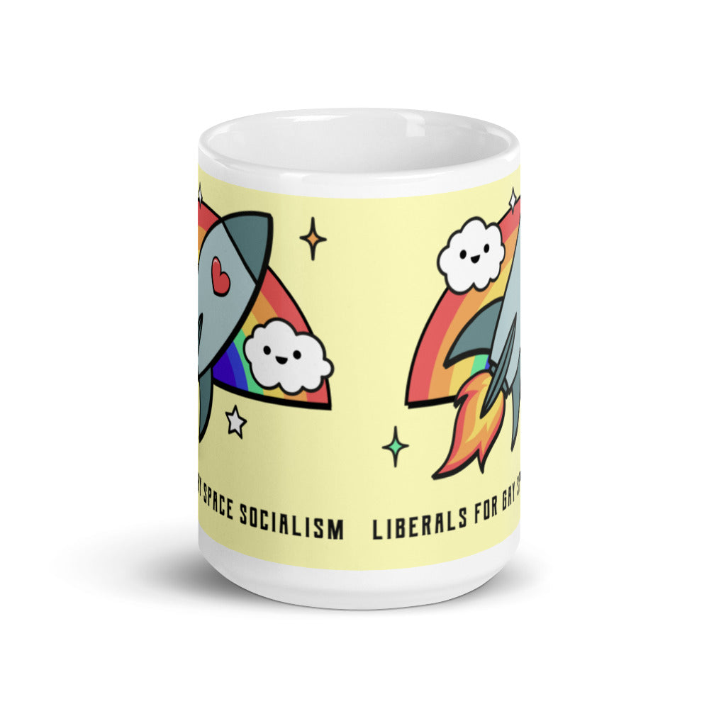 Liberals For Gay Space Socialism Mug