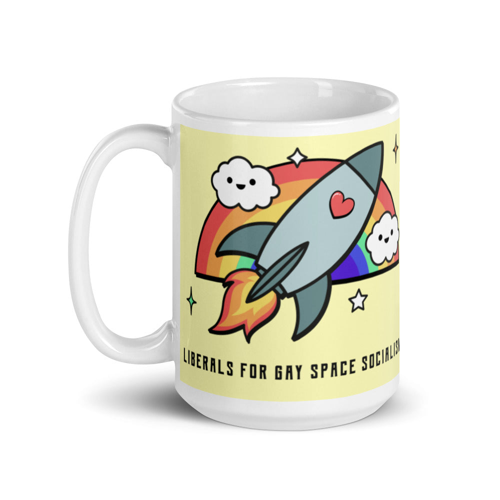 Liberals For Gay Space Socialism Mug