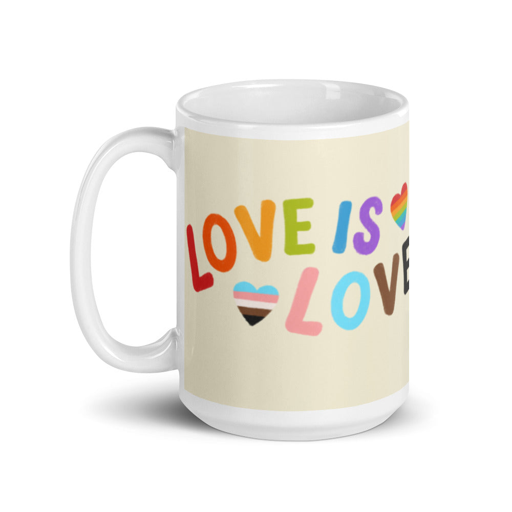 Love Is Love LGBTQ Mug.