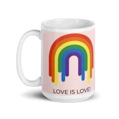 Love Is Love Rainbow Mug