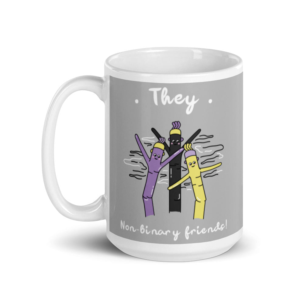 They Non-Binary Friends Mug