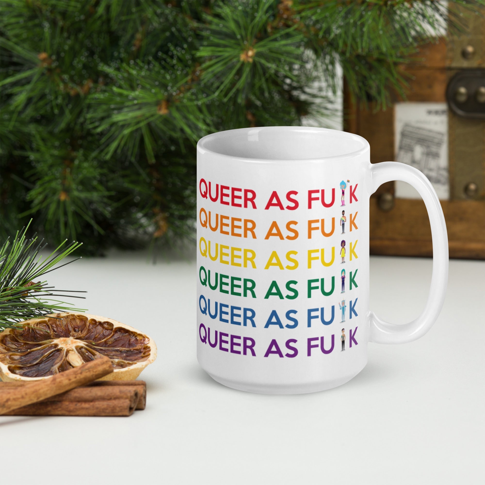 Queer As Fu#k Mug