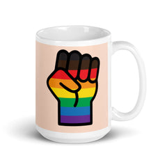 BLM LGBT Resist Mug