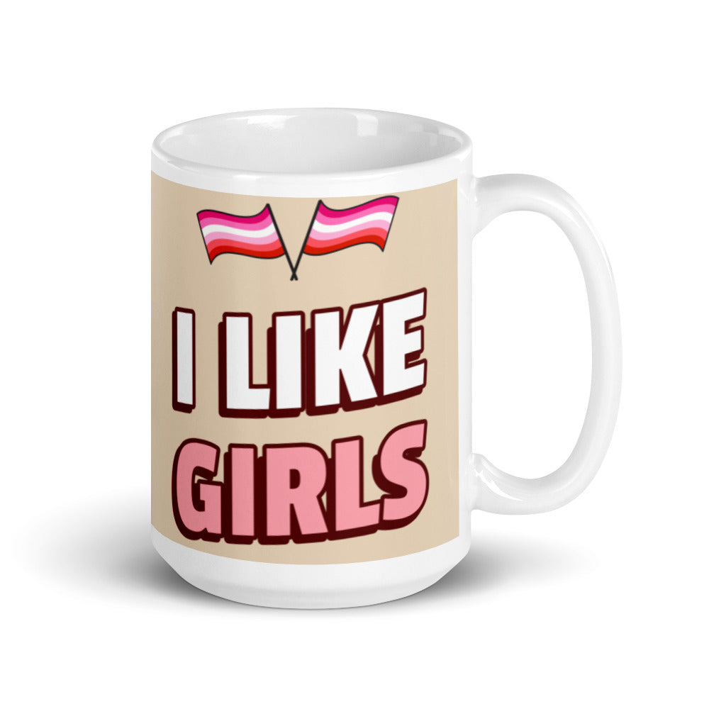 I Like Girls Mug