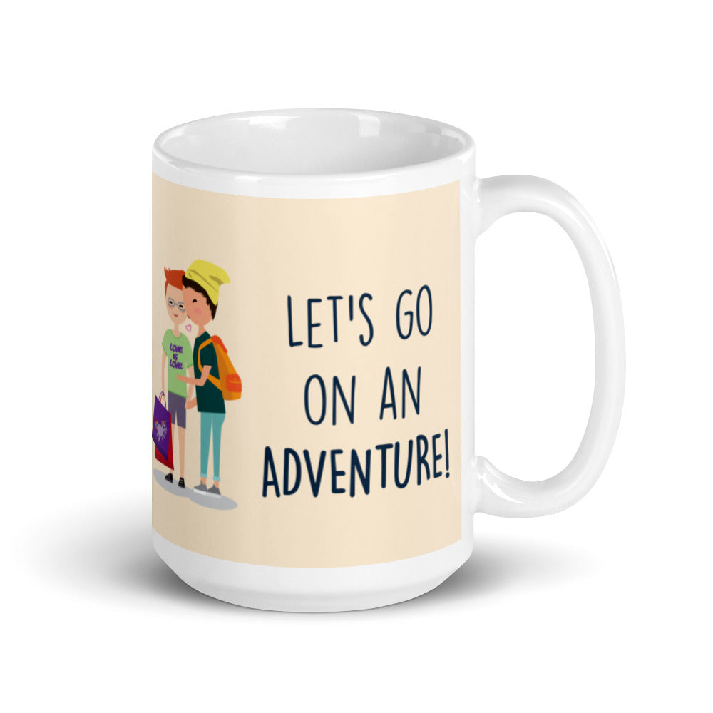 Let's Go On An Adventure Mug