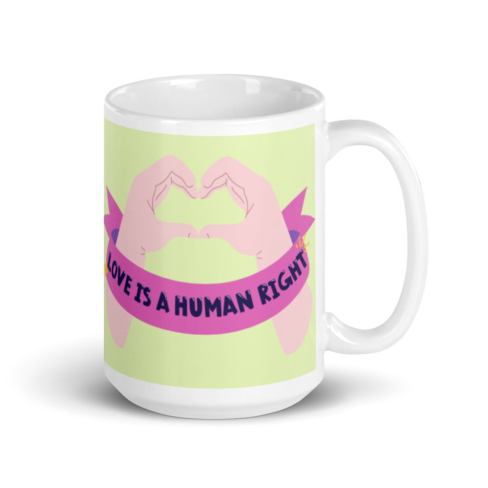 Love Is A Human Right Mug