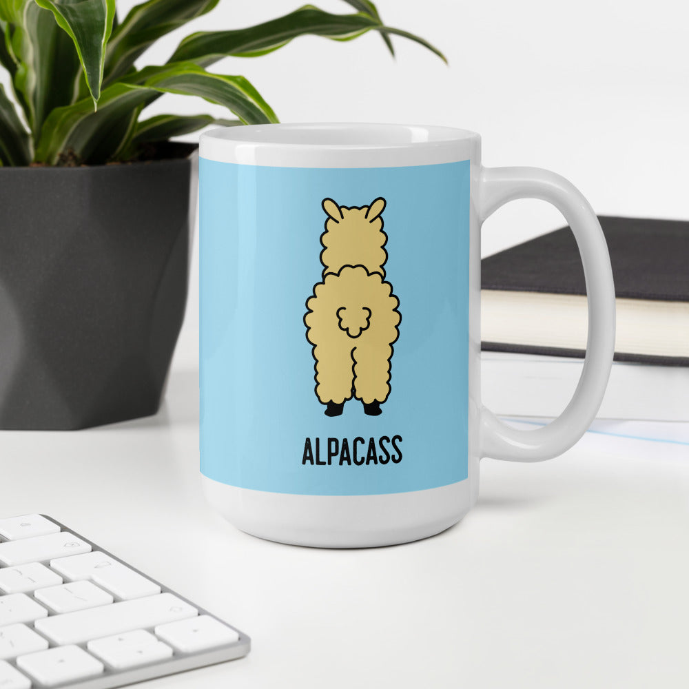 Kiss My Alpacass Mug