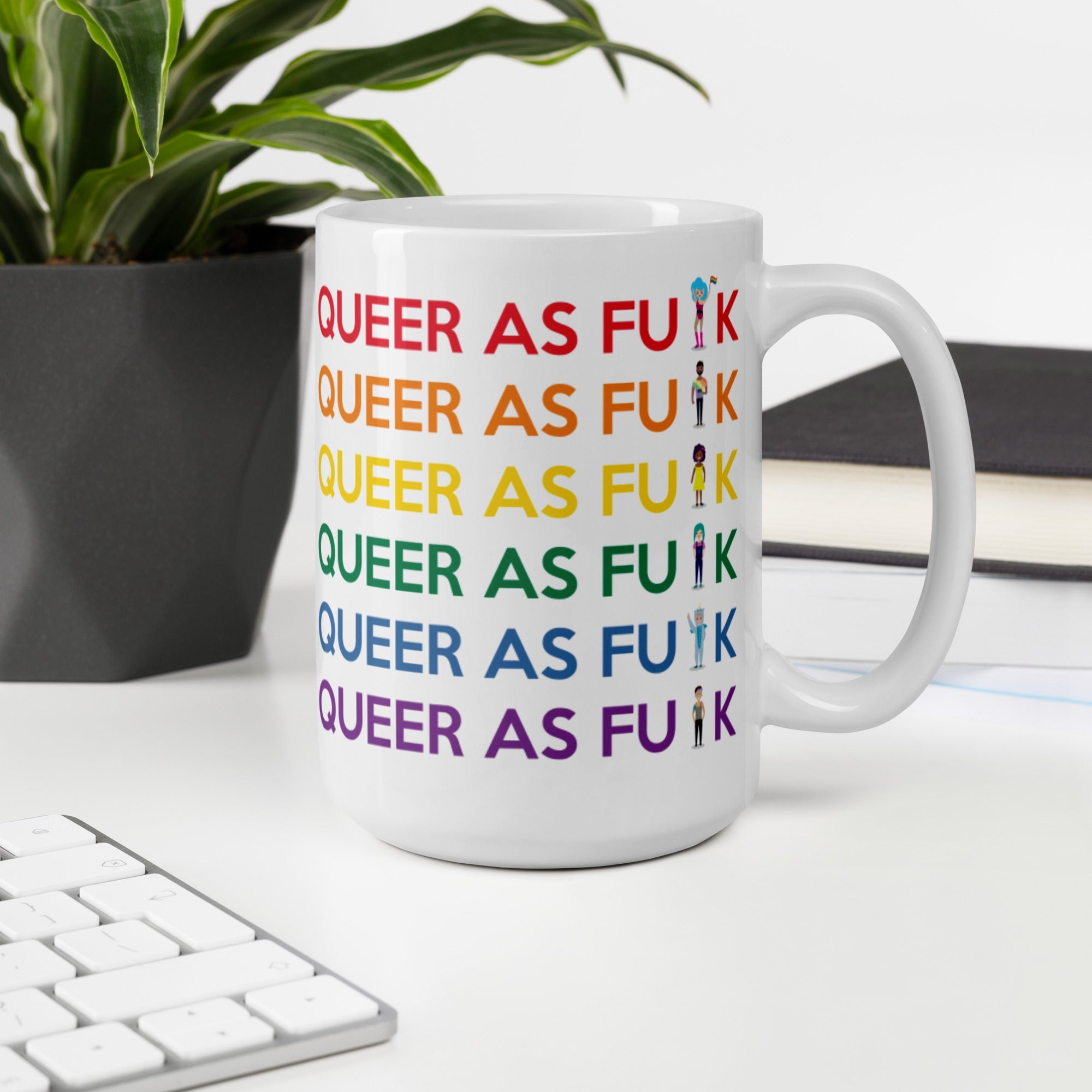 Queer As Fu#k Mug