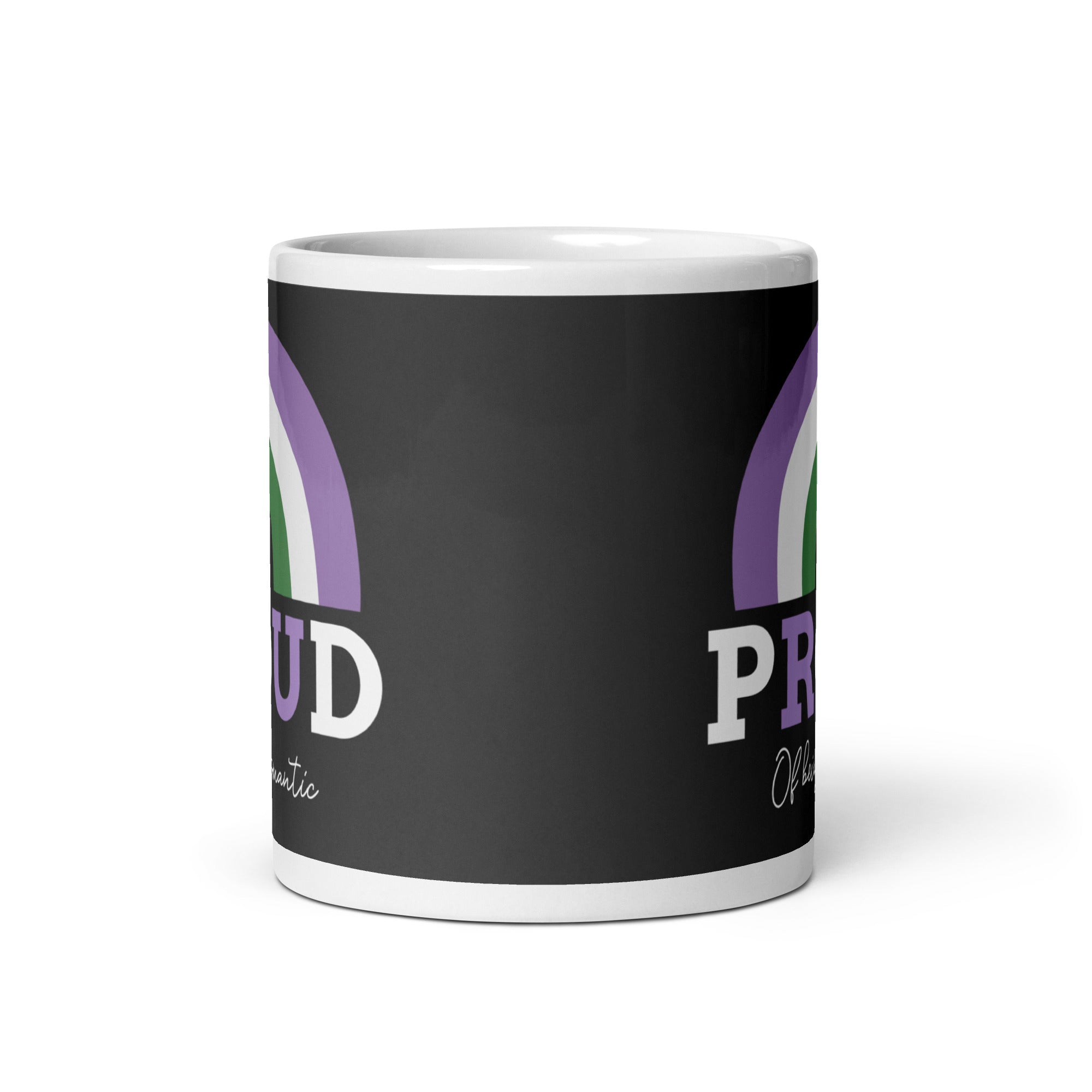 Proud Of Being Aromantic Mug