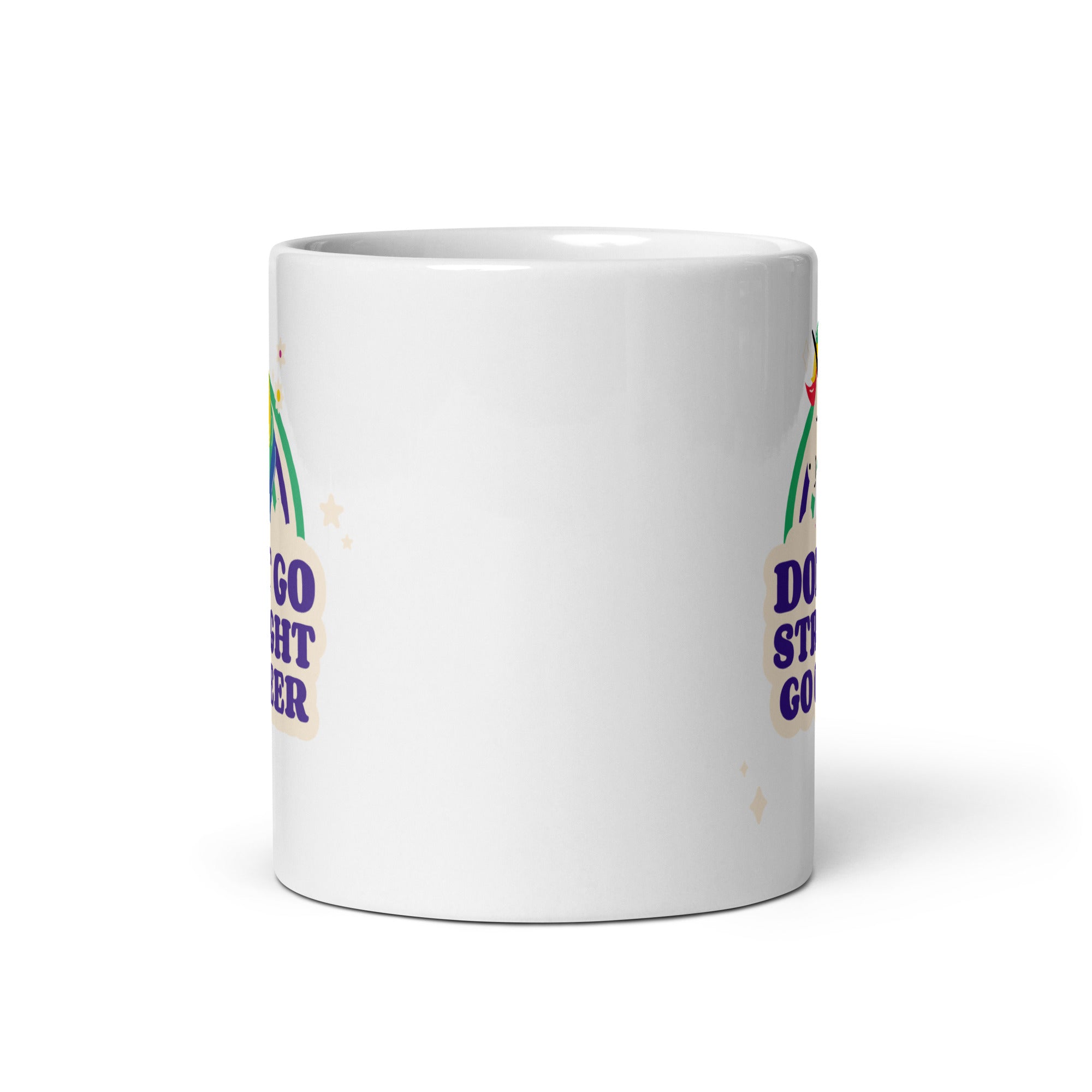 Don't Go Straight Go Queer Mug