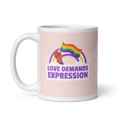 Love Demands Expression Mug