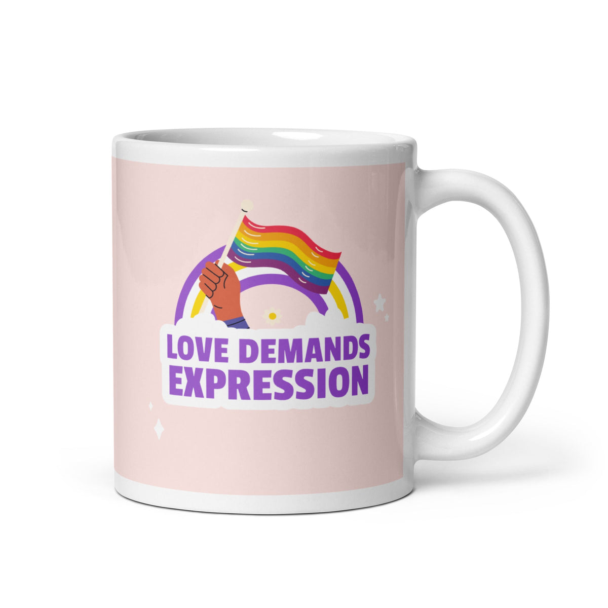 Love Demands Expression Mug