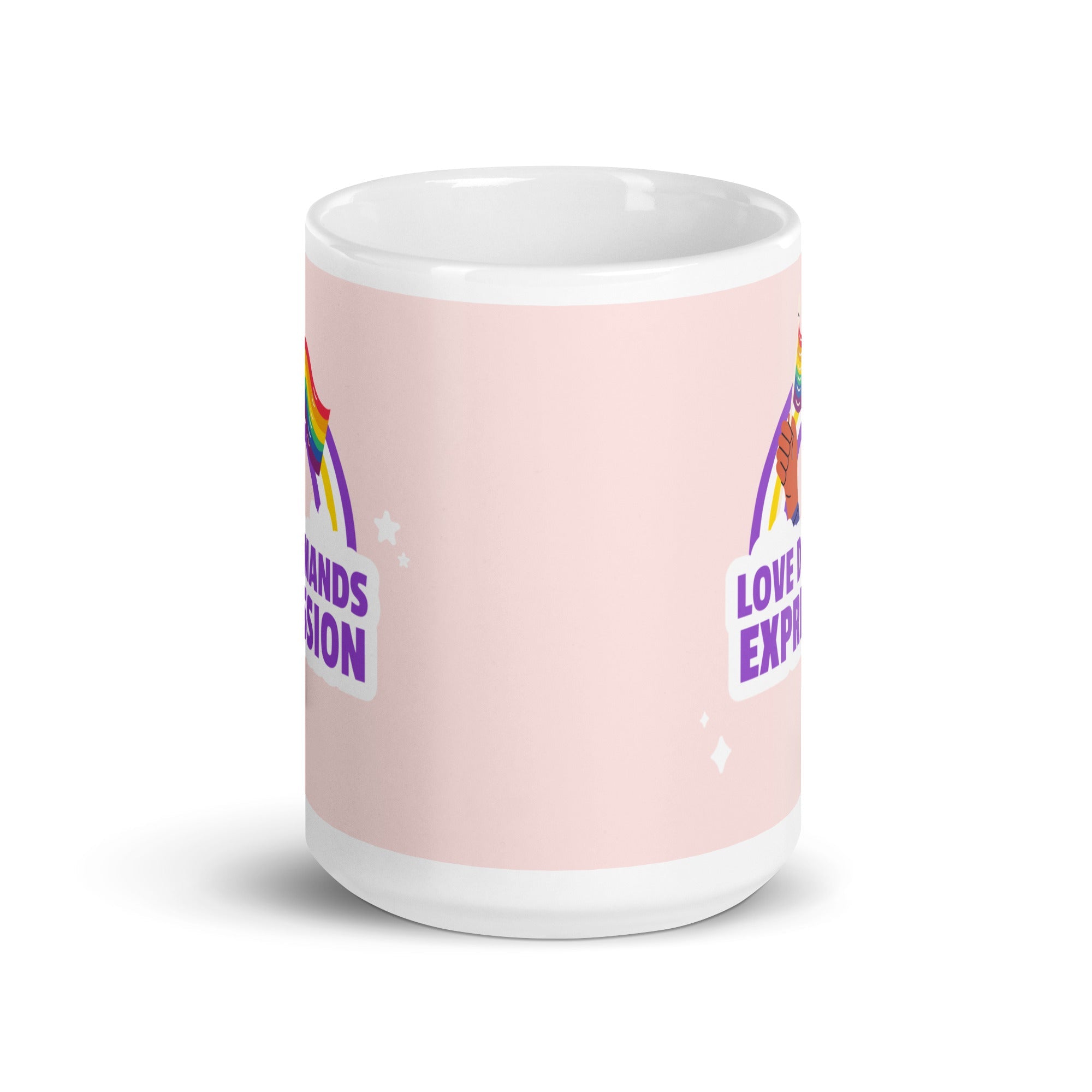 Love Demands Expression Mug
