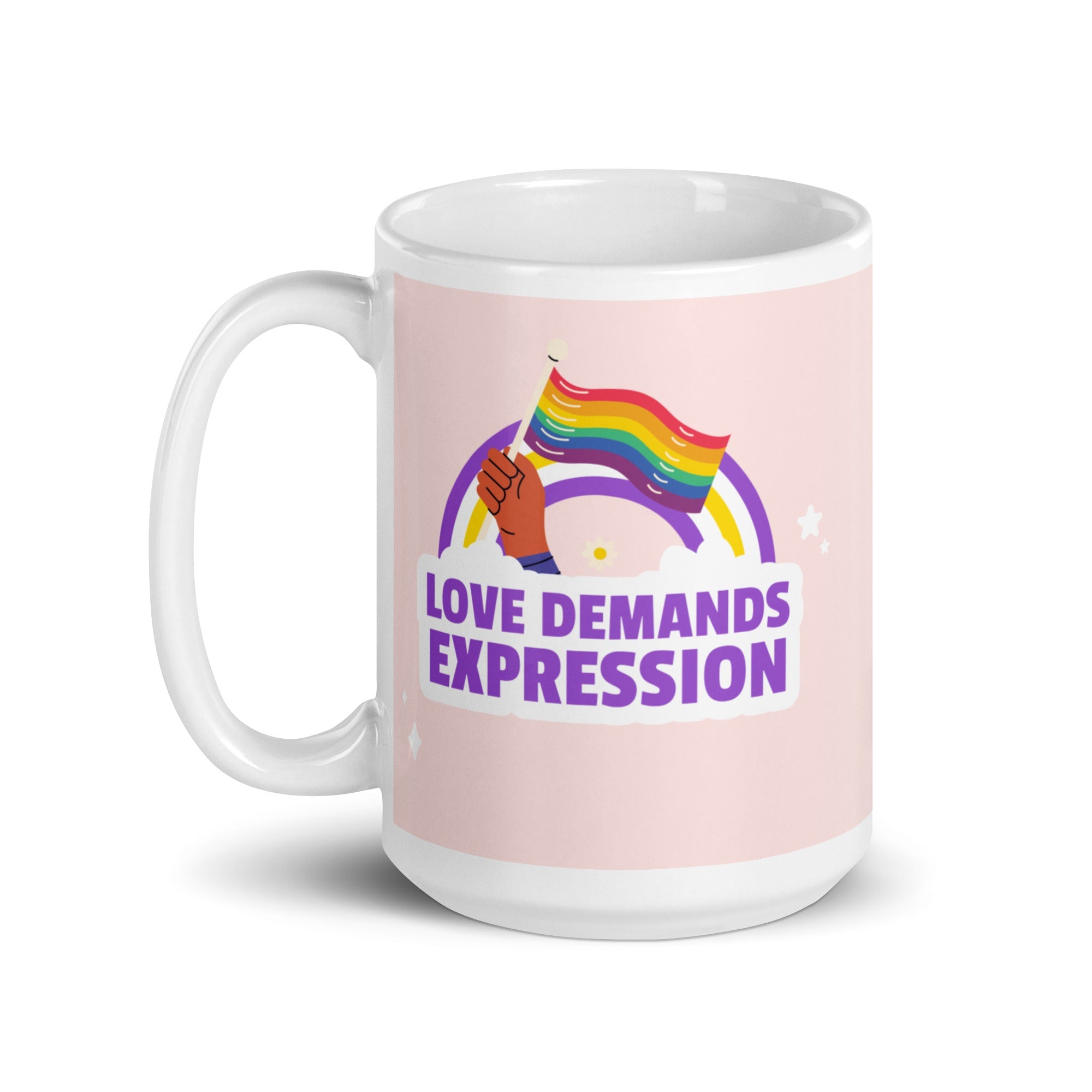 Love Demands Expression Mug