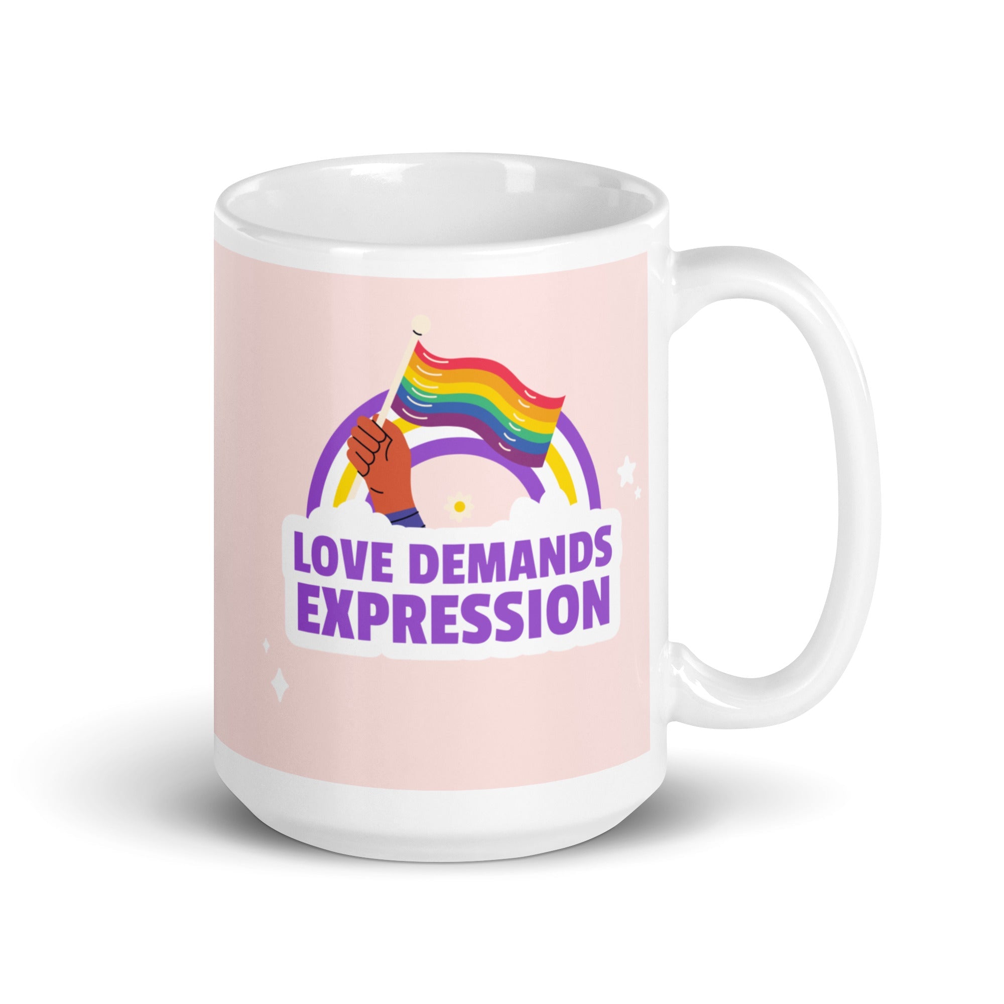 Love Demands Expression Mug