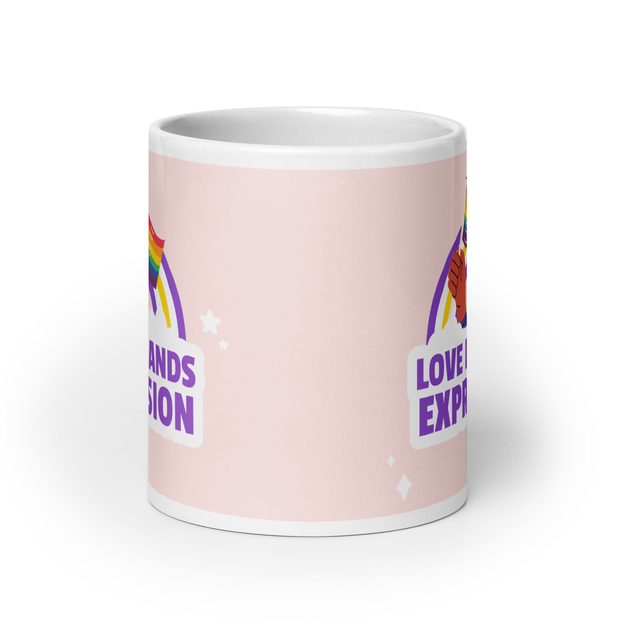 Love Demands Expression Mug