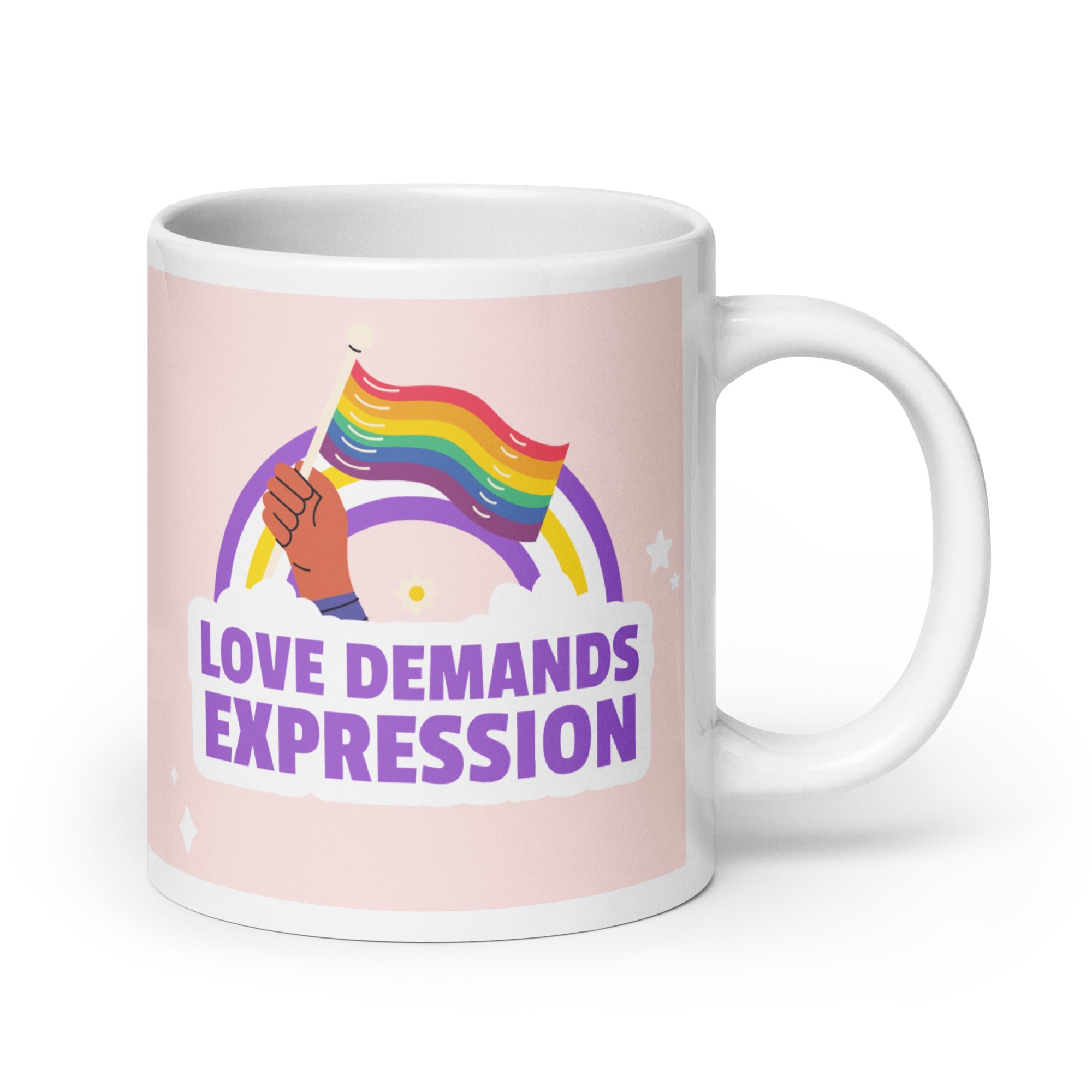 Love Demands Expression Mug