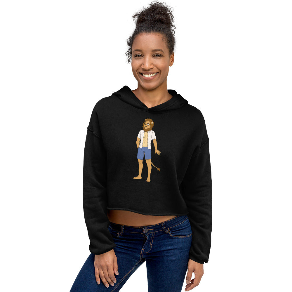 Gay Nerd Crop Hoodie