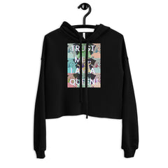 Trust Me I'm A Queen Crop Hoodie