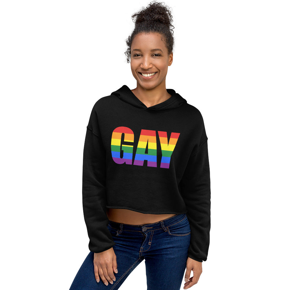 Gay Crop Hoodie