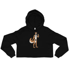 Gay Pup Crop Hoodie