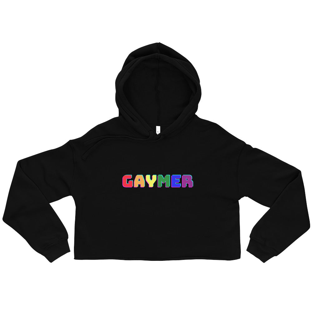 Gaymer Crop Hoodie