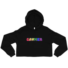 Gaymer Crop Hoodie