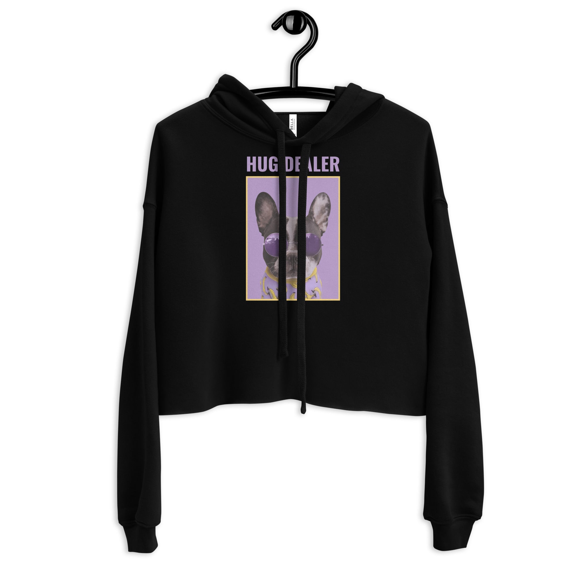 Hug Dealer Crop Hoodie