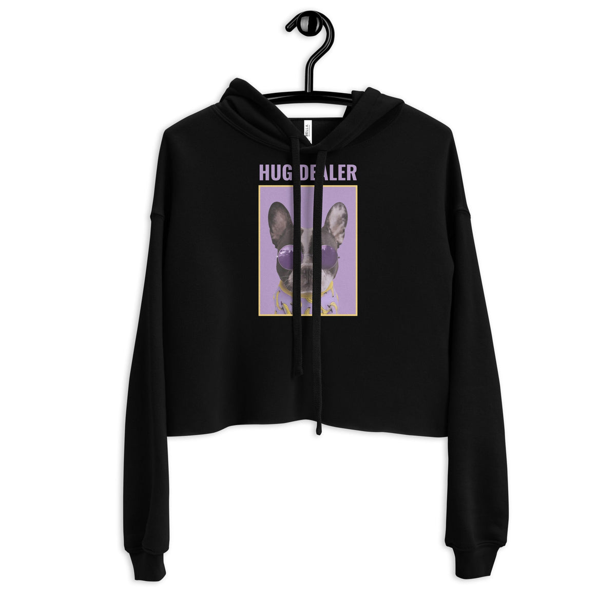Hug Dealer Crop Hoodie
