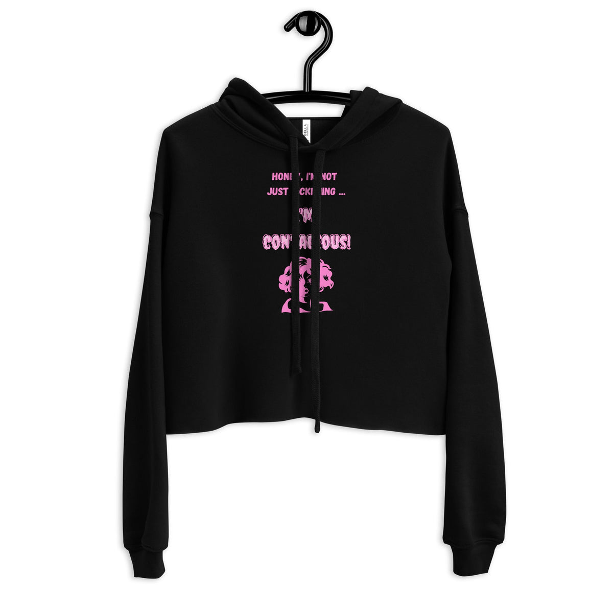 I'm Contagious Crop Hoodie