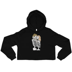 Queer Skeletons Crop Hoodie