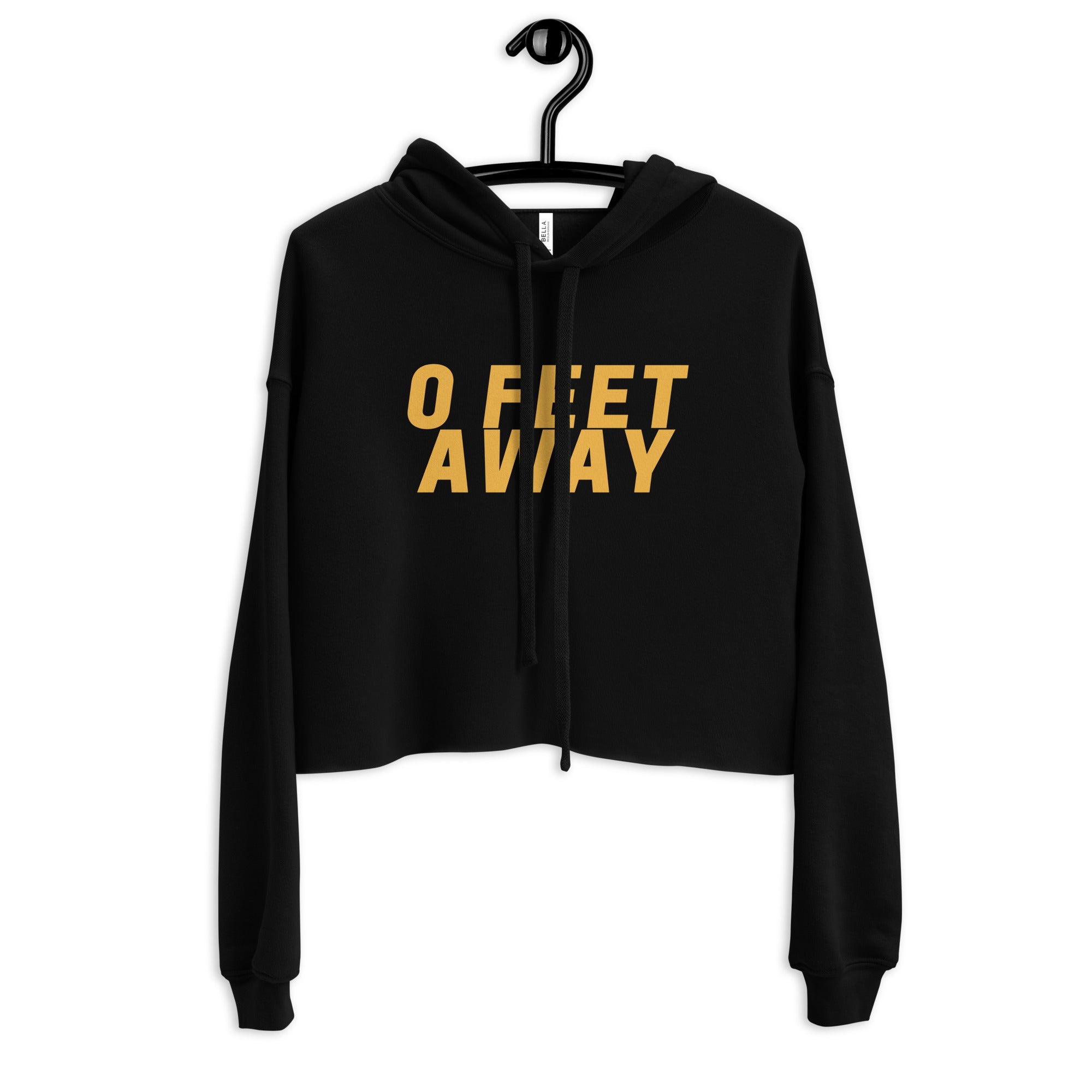 Zero Feet Away Grindr Crop Hoodie
