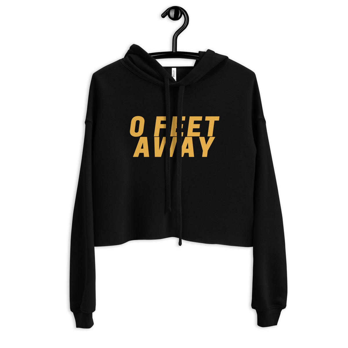 Zero Feet Away Grindr Crop Hoodie
