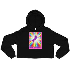 Yas Qween! Crop Hoodie
