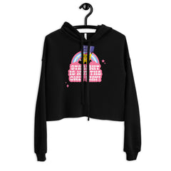 Straight Is Not The Only Way! Crop Hoodie