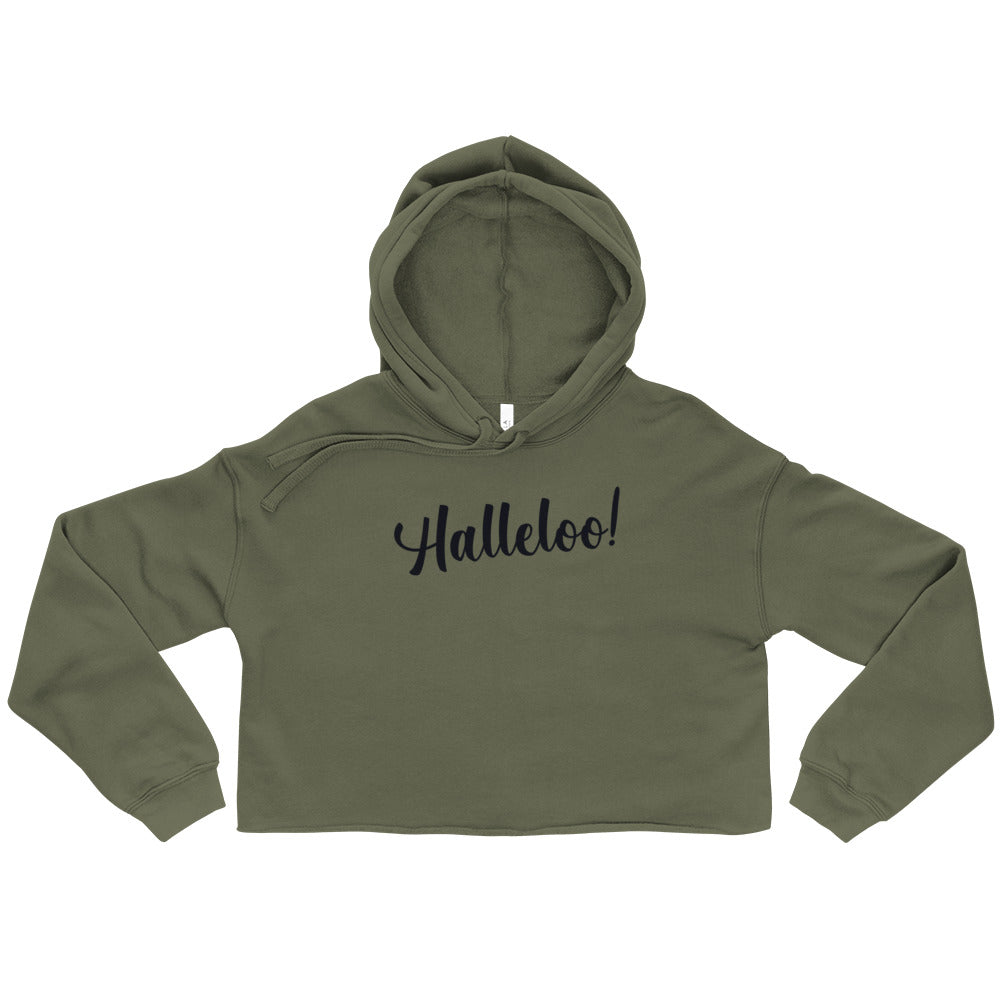 Halleloo! Crop Hoodie