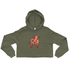 Lady Gaga Chromatica Crop Hoodie