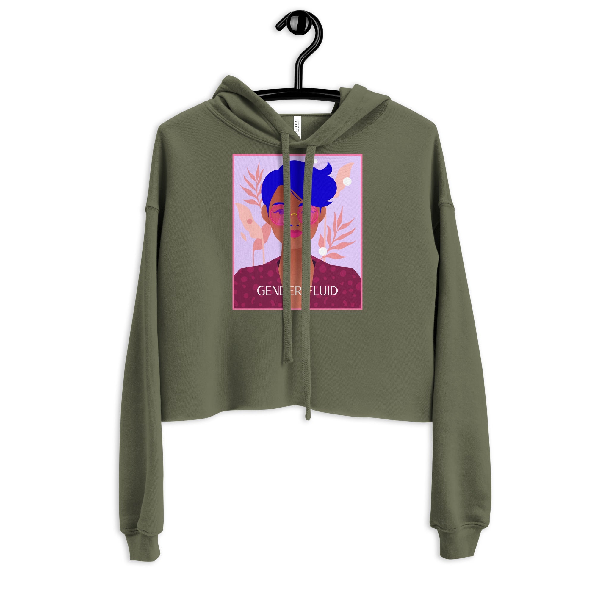 Gender-Fluid Crop Hoodie