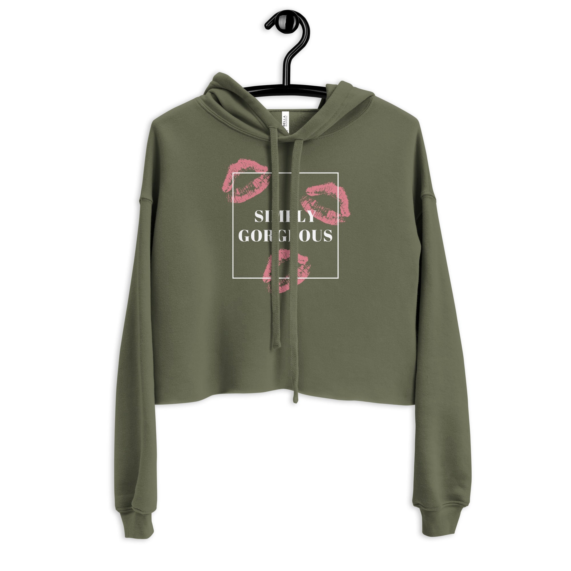 Simply Gorgeous Crop Hoodie