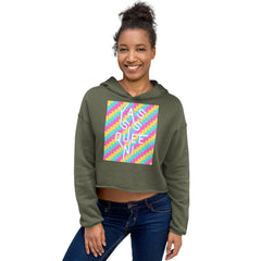Yasss Queen Crop Hoodie