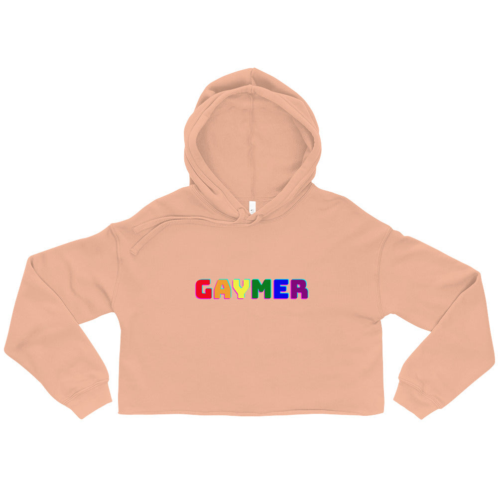 Gaymer Crop Hoodie
