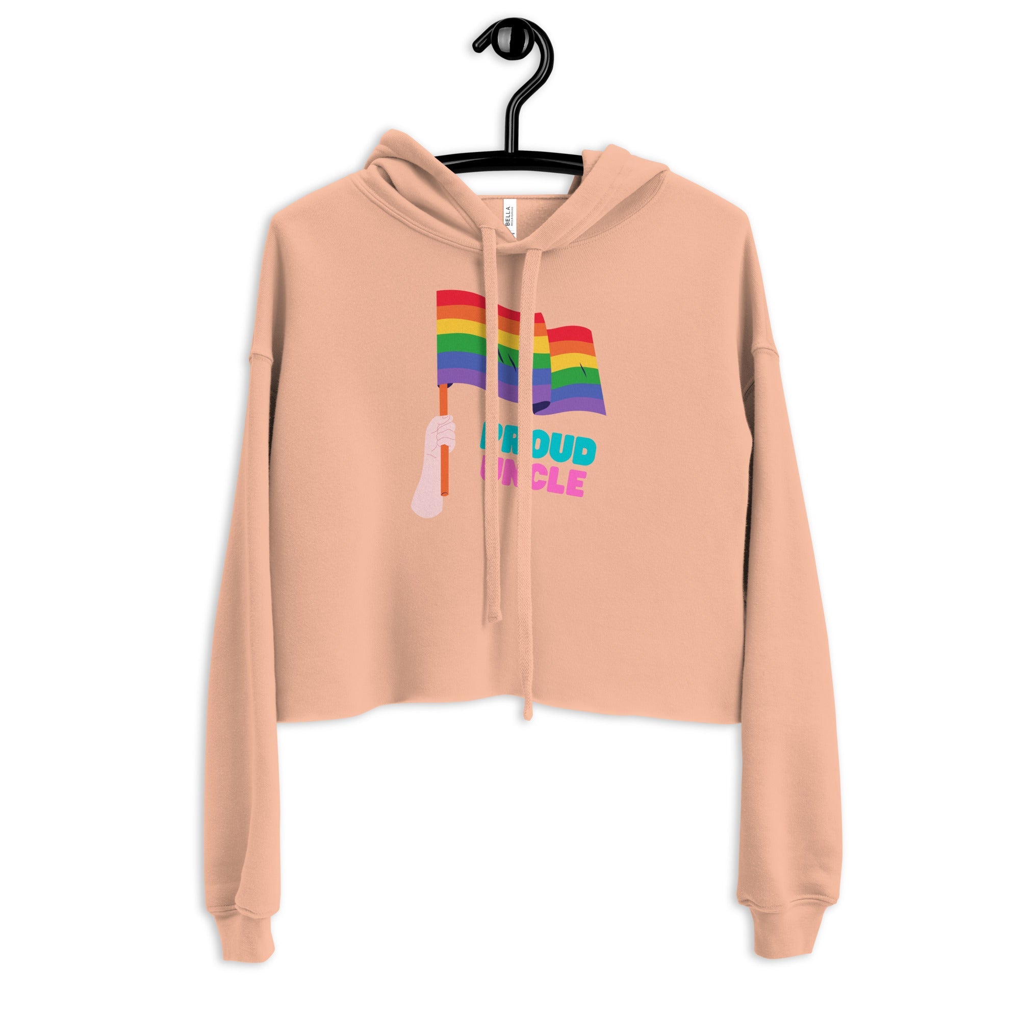 Proud Uncle Crop Hoodie