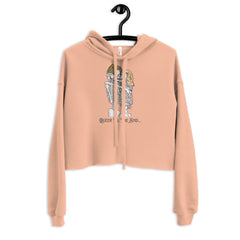 Queer Til The End Crop Hoodie
