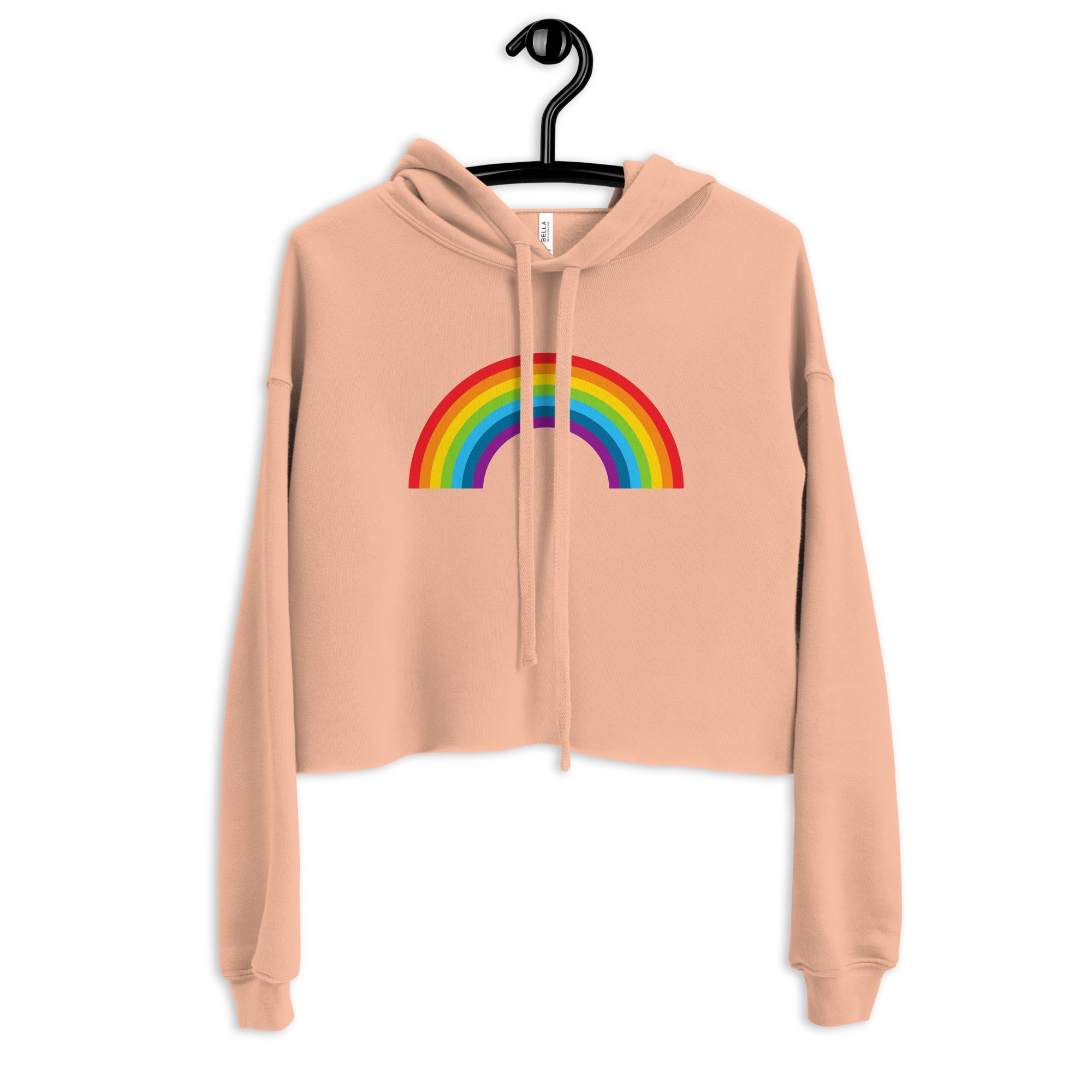 Rainbow Crop Hoodie