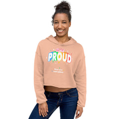 Stand Proud Crop Hoodie