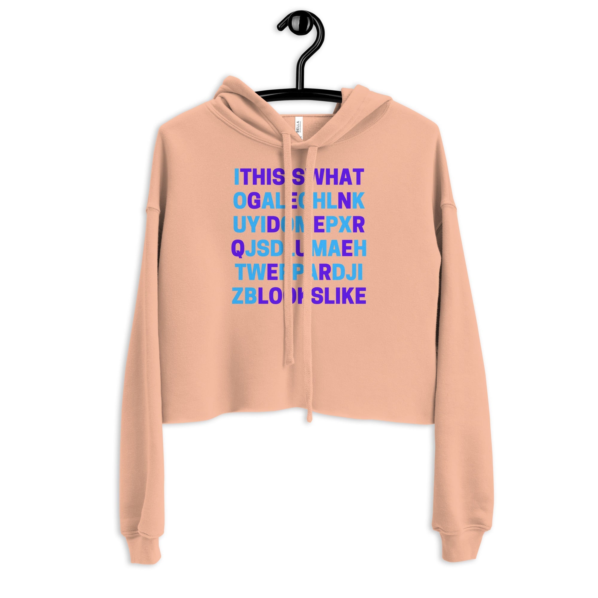 This Is What Genderqueer Looks Like Crop Hoodie