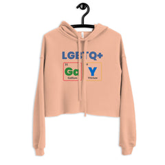 LGBTQ+ GaY Crop Hoodie